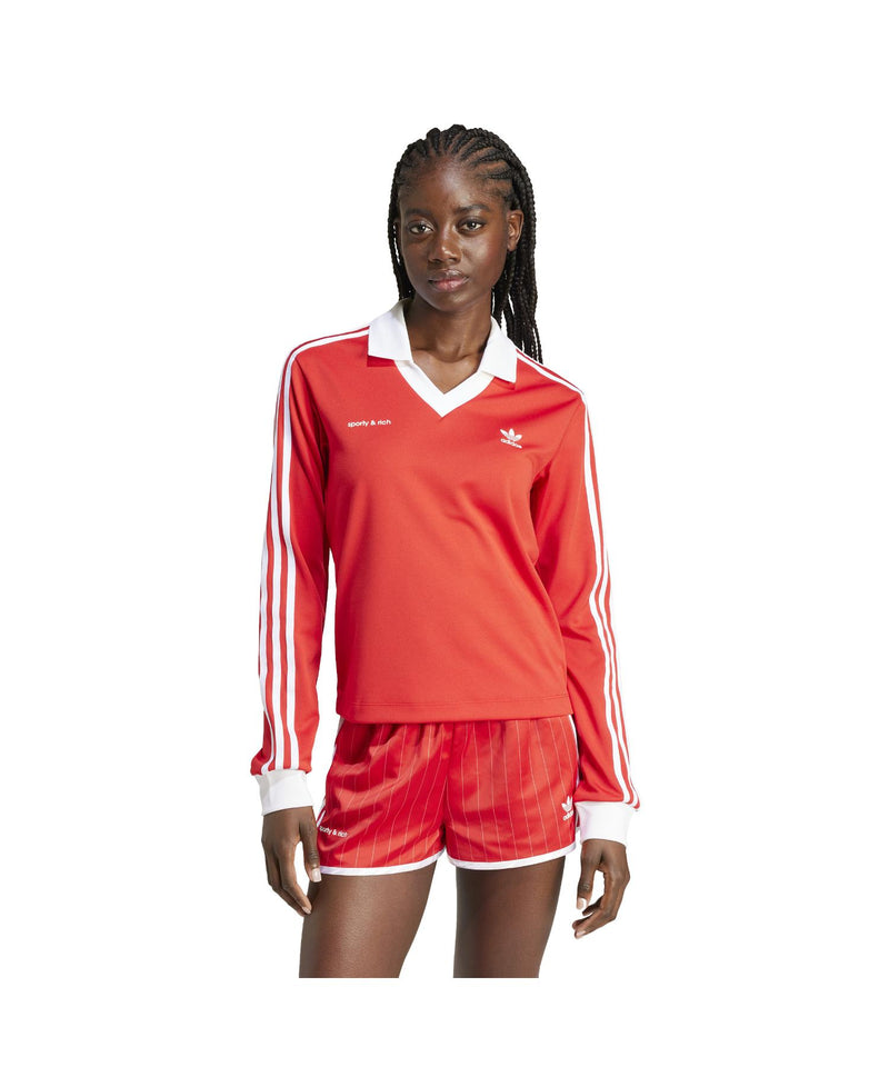 Sporty & Rich × adidas Stmt Ls Soccer Jersey-adidas-Forget-me-nots Online Store