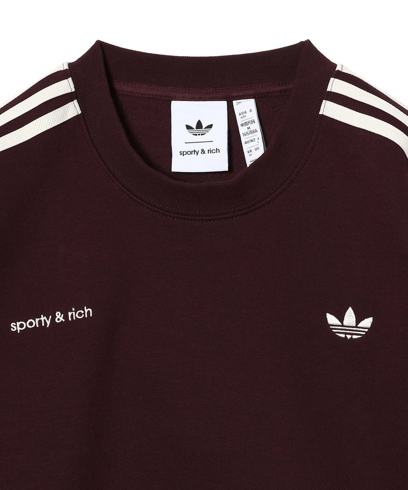 Sporty & Rich x adidas Sweatshirt-adidas-Forget-me-nots Online Store