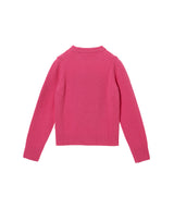 Graphic O-Neck Pullover Flower-GANNI-Forget-me-nots Online Store