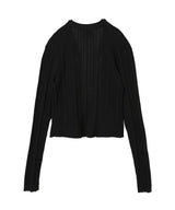 Light Viscose Rib Cardigan-GANNI-Forget-me-nots Online Store