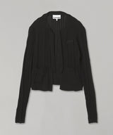 Light Viscose Rib Cardigan-GANNI-Forget-me-nots Online Store