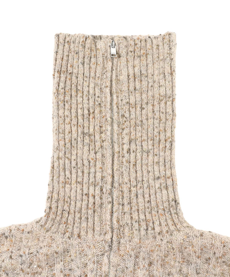 Alpaca Cotton Mix Highneck-GANNI-Forget-me-nots Online Store