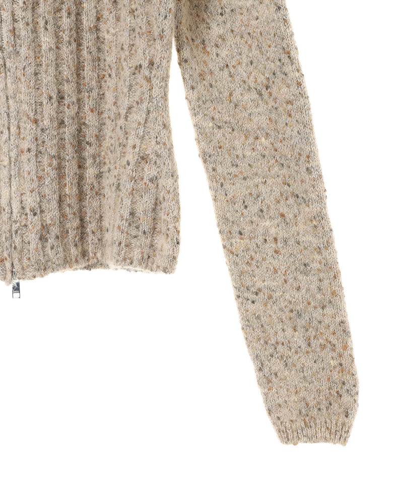 Alpaca Cotton Mix Highneck-GANNI-Forget-me-nots Online Store