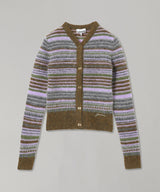 Soft Wool Stripe Cardigan-GANNI-Forget-me-nots Online Store