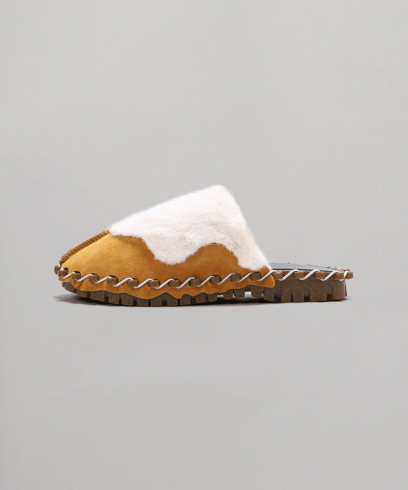 Wave Boa Slip-On-kotohayokozawa-Forget-me-nots Online Store