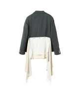 Layered-Tie Jacket-kotohayokozawa-Forget-me-nots Online Store