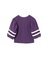 Football Puff Sleeve Tee-KOWGA-Forget-me-nots Online Store