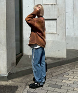 Spray Drawing Knit-PERVERZE-Forget-me-nots Online Store