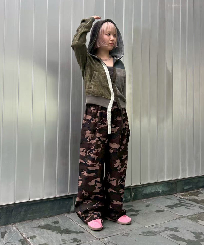 Reversible Parachute Pants-Forget-me-nots-Forget-me-nots Online Store