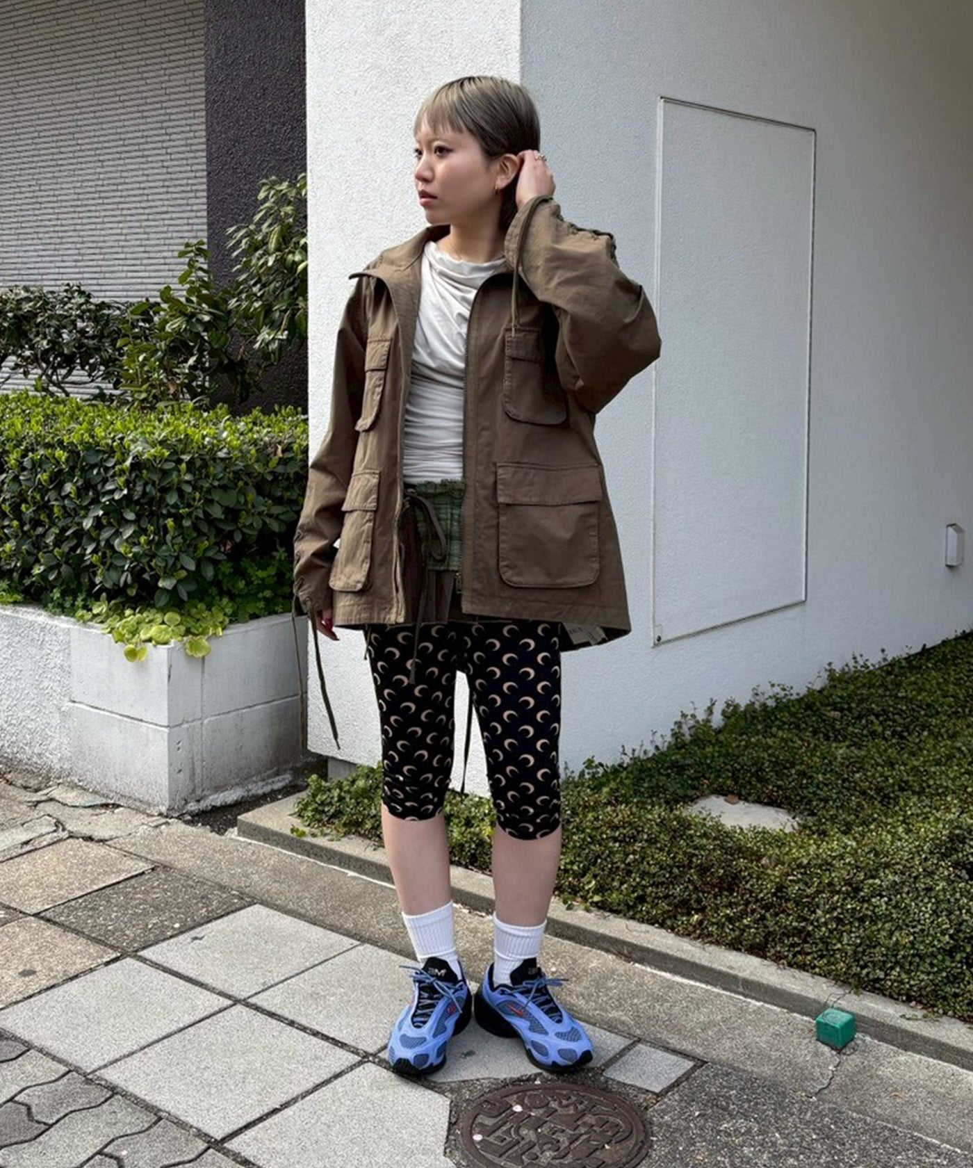 Lace Up Militery Jacket｜フォーゲットミーノッツ(Forget-me-nots