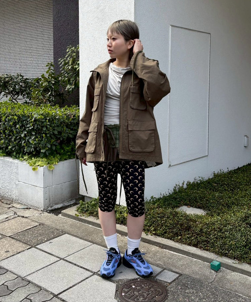 Moon Printed Jersey Capri Pants｜マリーン セル(Marine Serre