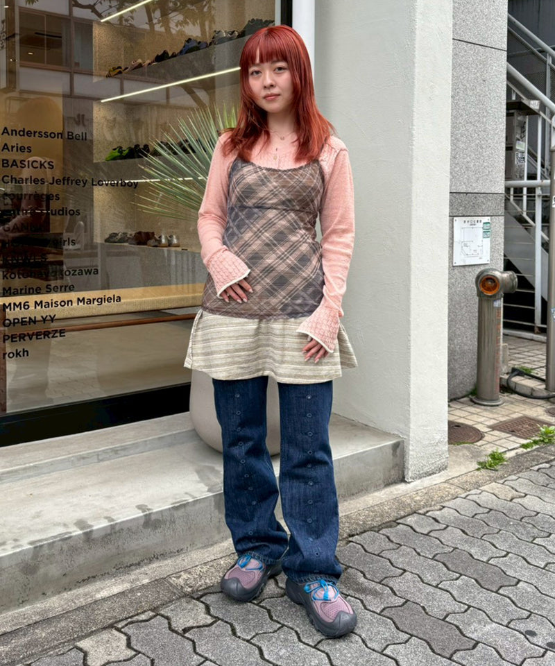 Windhole Jeans｜コトハヨコザワ(kotohayokozawa)Forget-me-nots