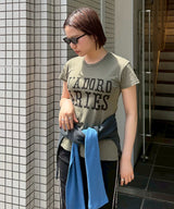 J'adoro Western Cap Sleeve Tee-Aries-Forget-me-nots Online Store