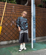 モデル身長：153cm / カラー：White / サイズ：F