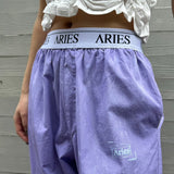 Dip Dye Poplin Pant-Aries-Forget-me-nots Online Store