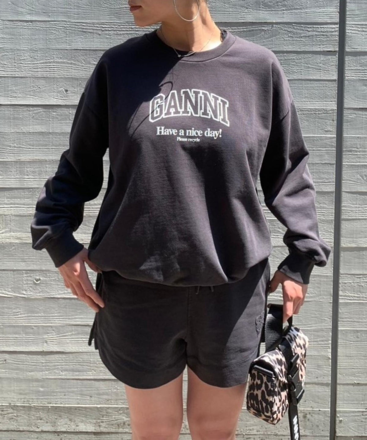 ガニー(GANNI)｜Isoli Ganni Oversized Sweatshirt