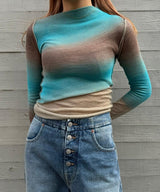 Double Face Knit Tops-PERVERZE-Forget-me-nots Online Store