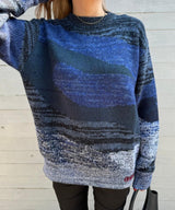 Jacquard Knit Pullover-TOGA PULLA-Forget-me-nots Online Store