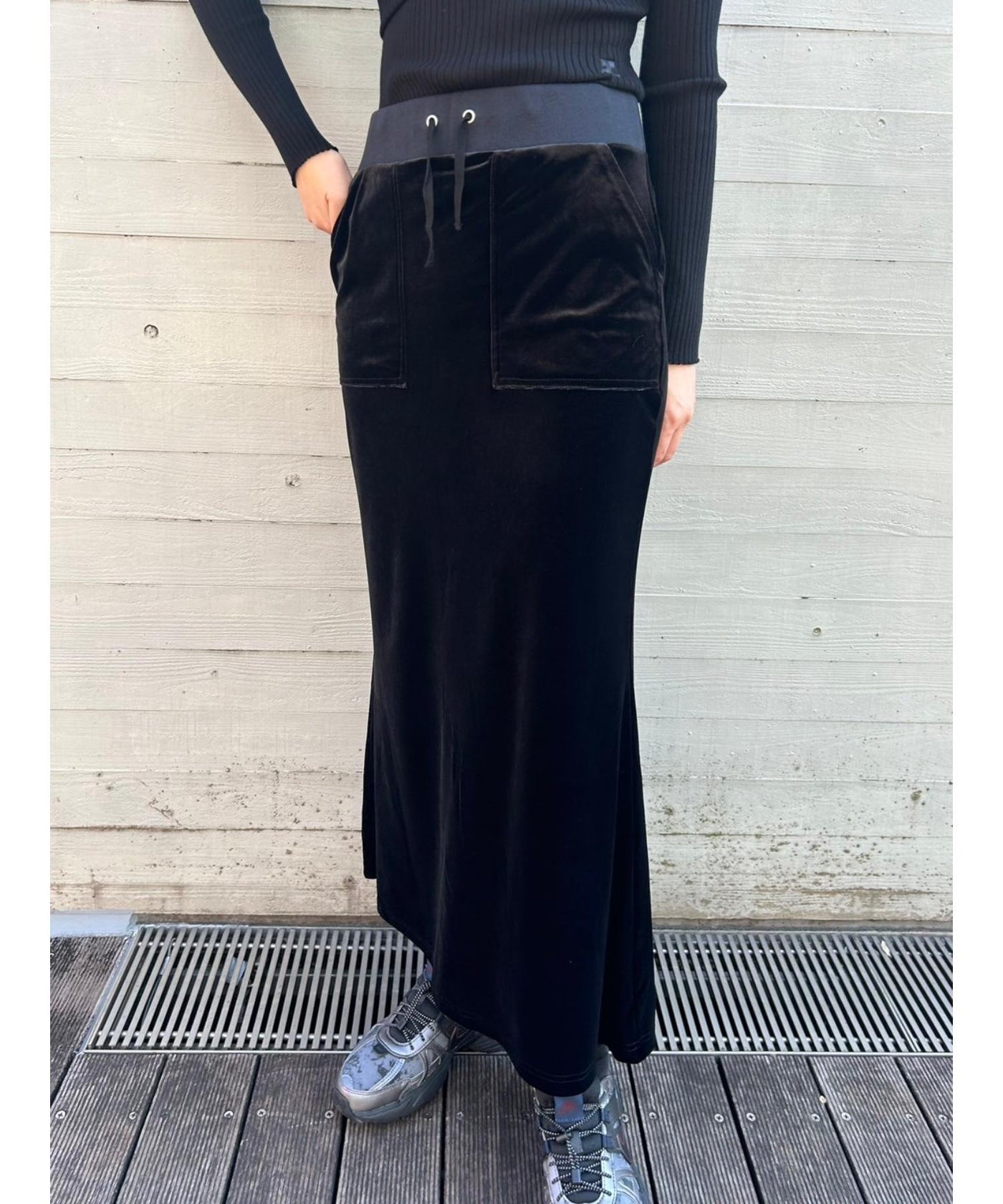 フォーゲットミーノッツ(Forget-me-nots)｜Velor Long Skirt