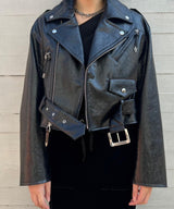 Leather Jacket-TOGA PULLA-Forget-me-nots Online Store