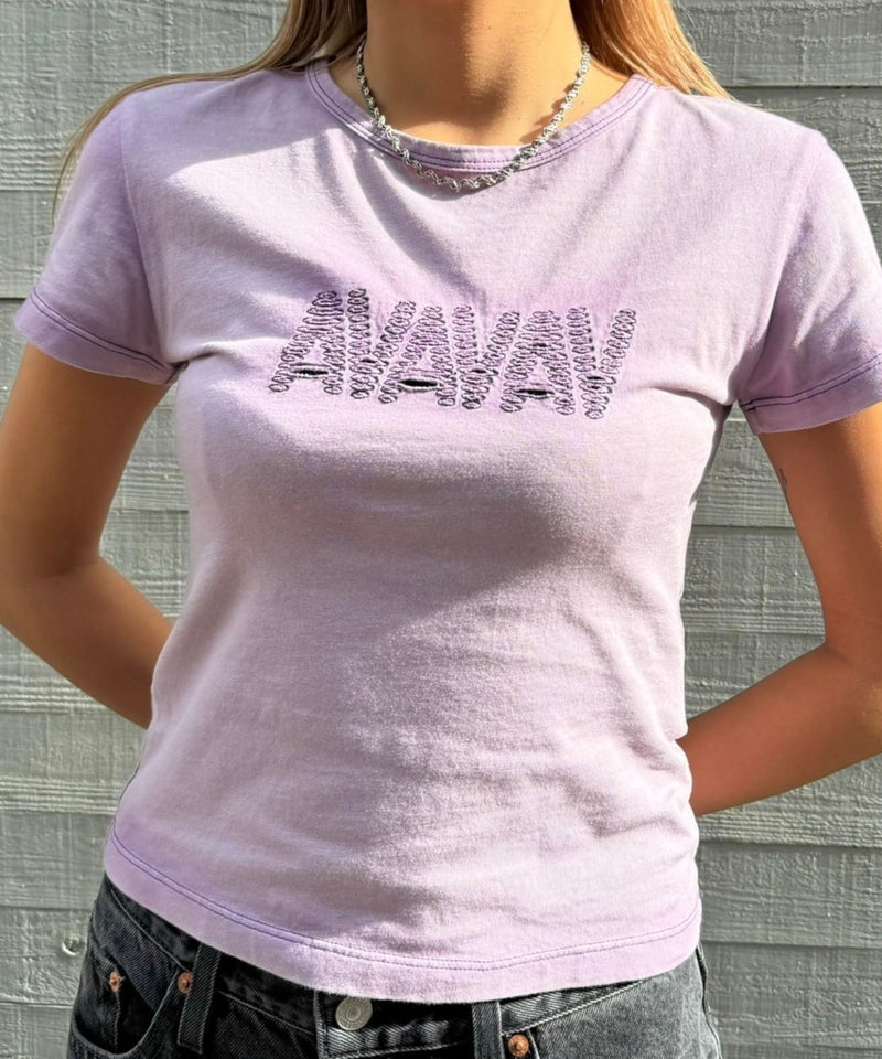 Printed T-Shirt-AVAVAV-Forget-me-nots Online Store