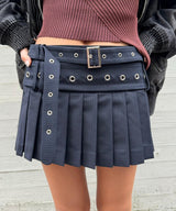 Belt Skirt-Charles Jeffrey LOVERBOY-Forget-me-nots Online Store