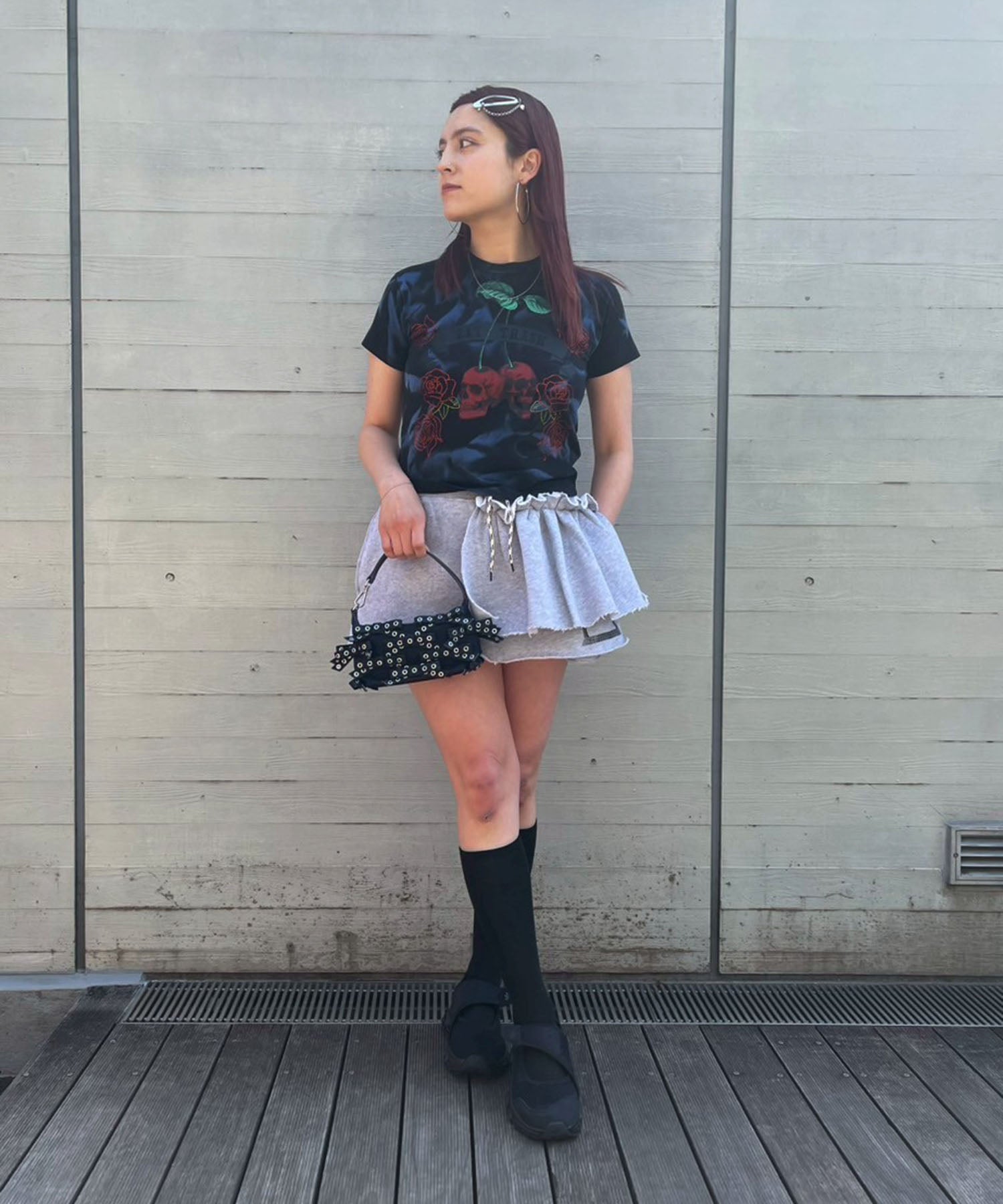 Ancient Temple Rara Mini Sweatskirt-Aries-Forget-me-nots Online Store