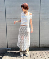 Lace Skirt-Forget-me-nots-Forget-me-nots Online Store