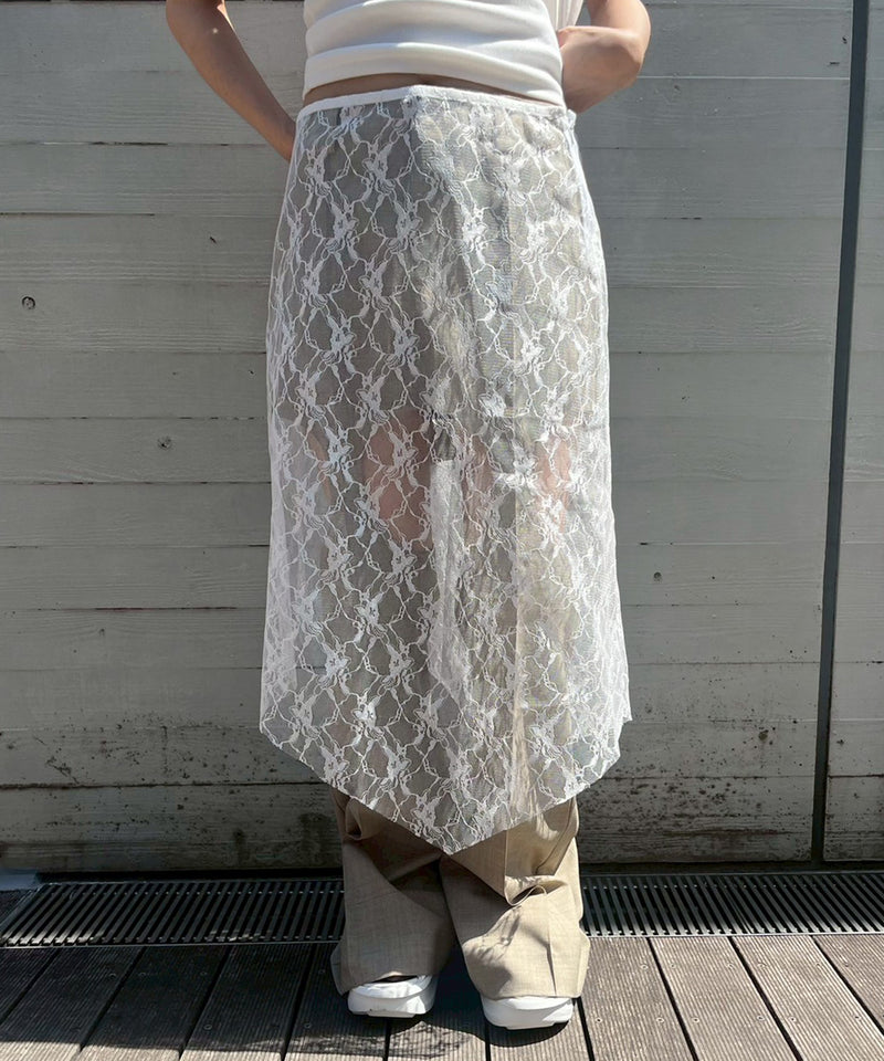 Lace Skirt-Forget-me-nots-Forget-me-nots Online Store