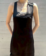 Double Buckle Satin Dress-courrèges-Forget-me-nots Online Store