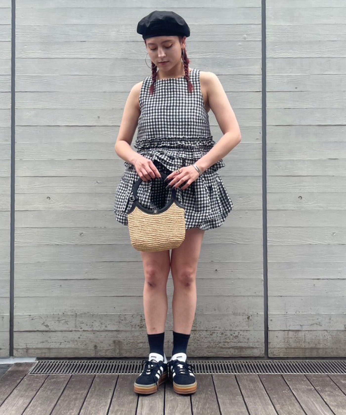 クレージュ(courrèges)｜Holy Raphia Bag - 251252414017