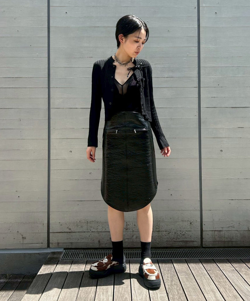 Rib Knit Cardigan-TOGA PULLA-Forget-me-nots Online Store