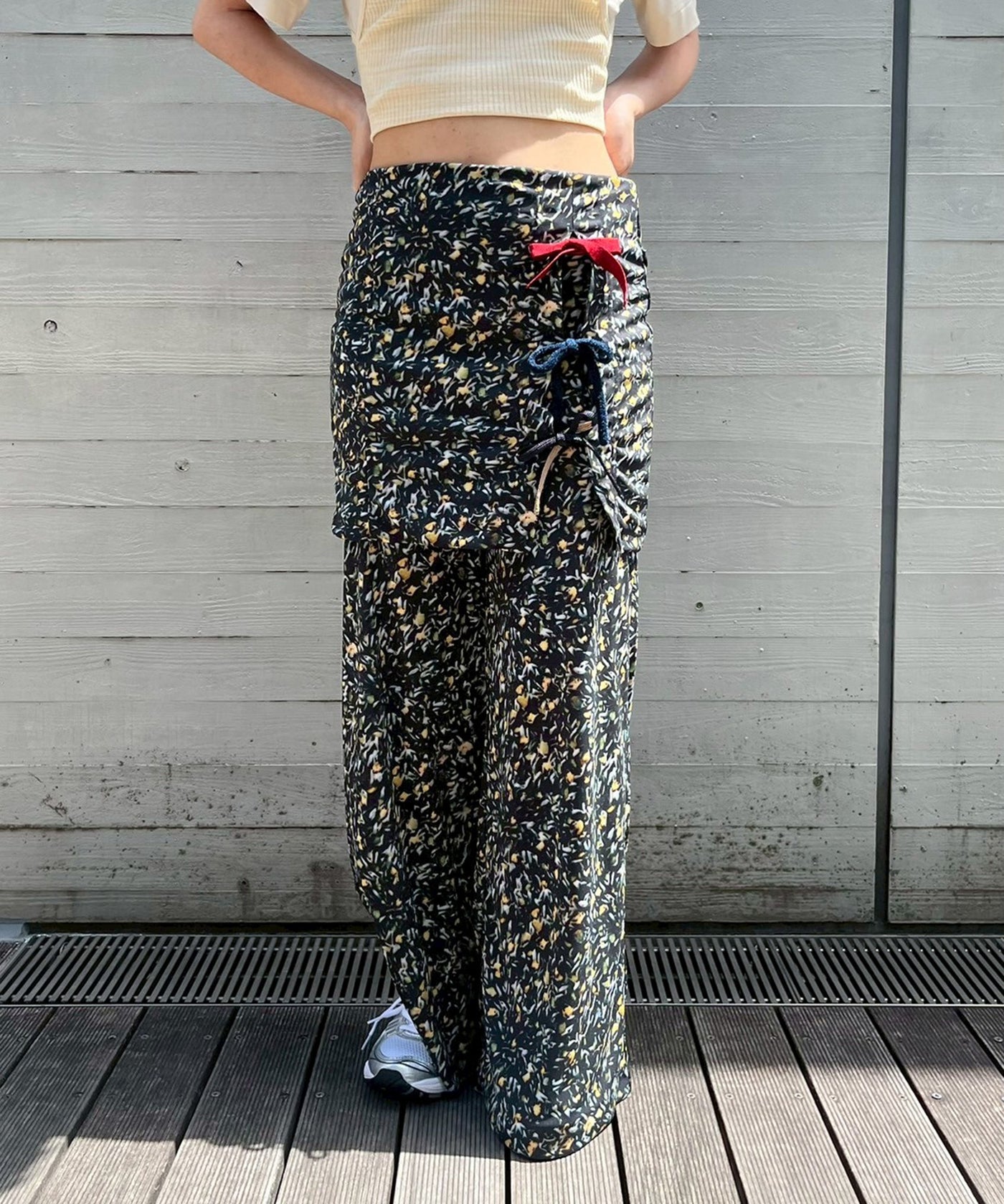 Smooth Jersey Pants ｜トーガプルラ(TOGA PULLA)｜Forget-me-nots