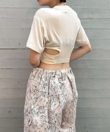 Rib Jersey S/S-TOGA PULLA-Forget-me-nots Online Store