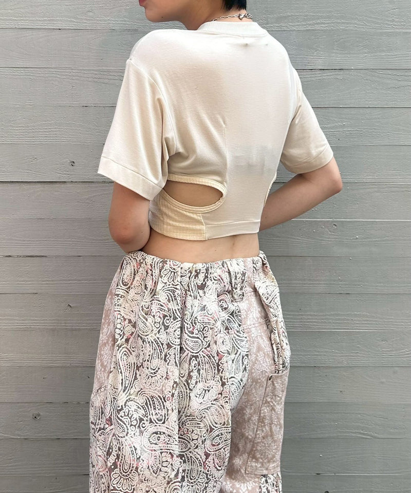 Rib Jersey S/S-TOGA PULLA-Forget-me-nots Online Store