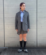Wool Blazer Jacket-Forget-me-nots-Forget-me-nots Online Store