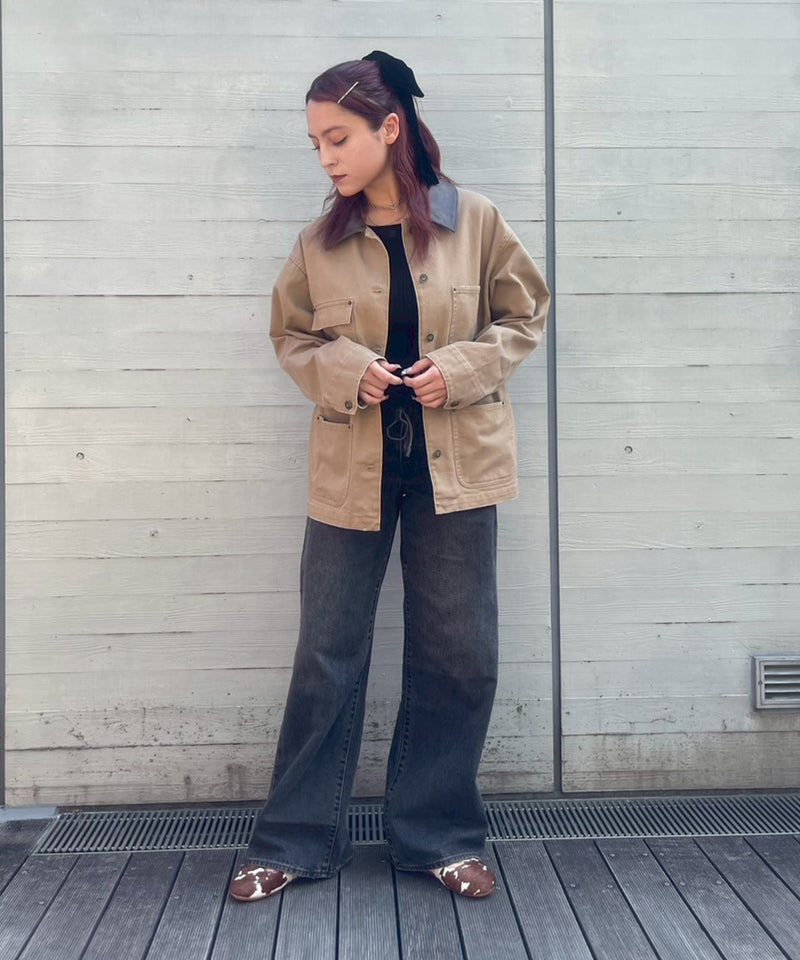 Cotton Jacket-Forget-me-nots-Forget-me-nots Online Store
