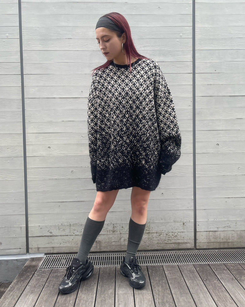 Crewneck-MM6 Maison Margiela-Forget-me-nots Online Store