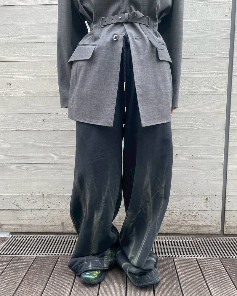 Oversized Gradient Sweatpants-Feng Chen Wang-Forget-me-nots Online Store