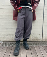 Knee Fold Slacks-Forget-me-nots-Forget-me-nots Online Store