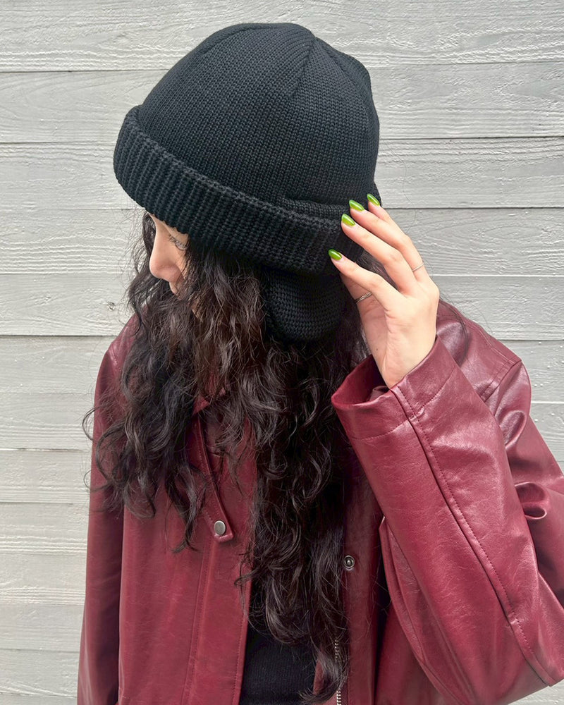 Knit Deck Cap-KIJIMA TAKAYUKI-Forget-me-nots Online Store