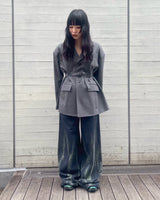 Oversized Gradient Sweatpants-Feng Chen Wang-Forget-me-nots Online Store