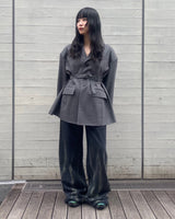 Oversized Gradient Sweatpants-Feng Chen Wang-Forget-me-nots Online Store