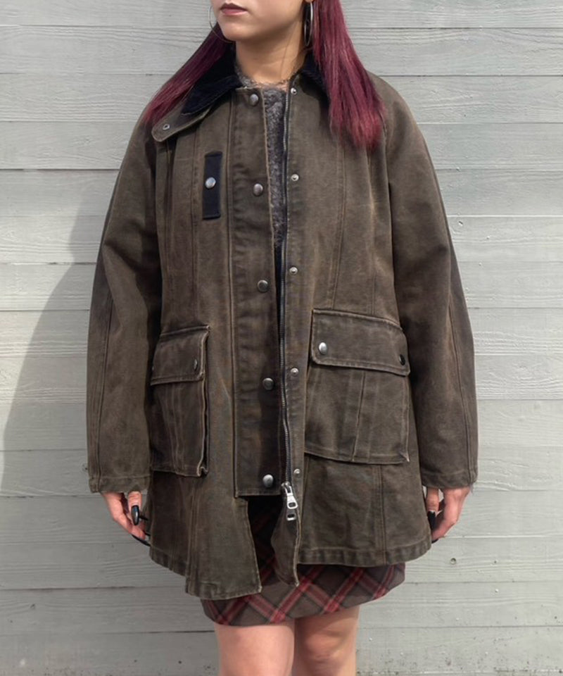 Kerri Trapez Work Jacket-Andersson Bell-Forget-me-nots Online Store