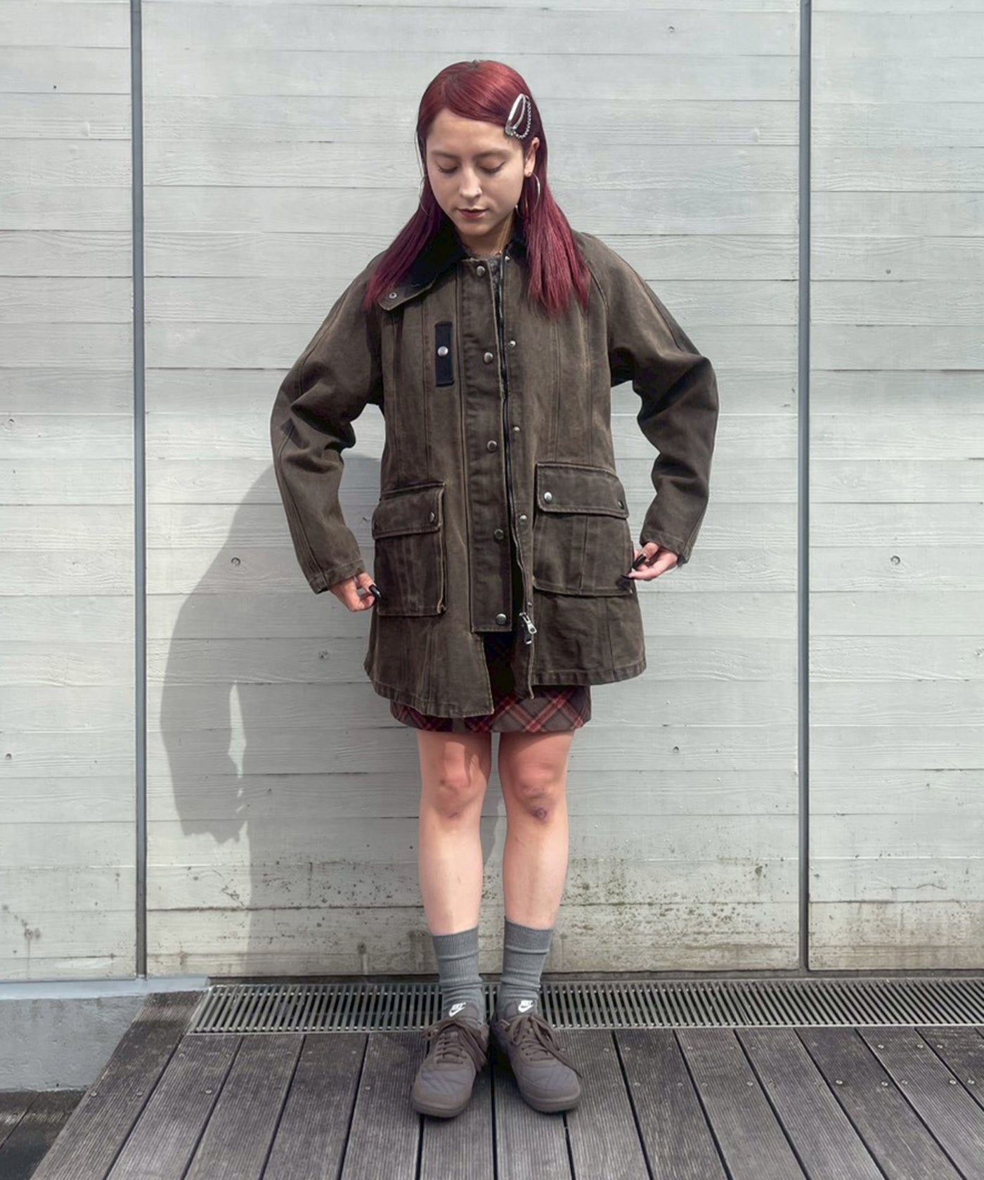 アンダーソンベル(Andersson Bell)｜Kerri Trapez Work Jacket｜Forget