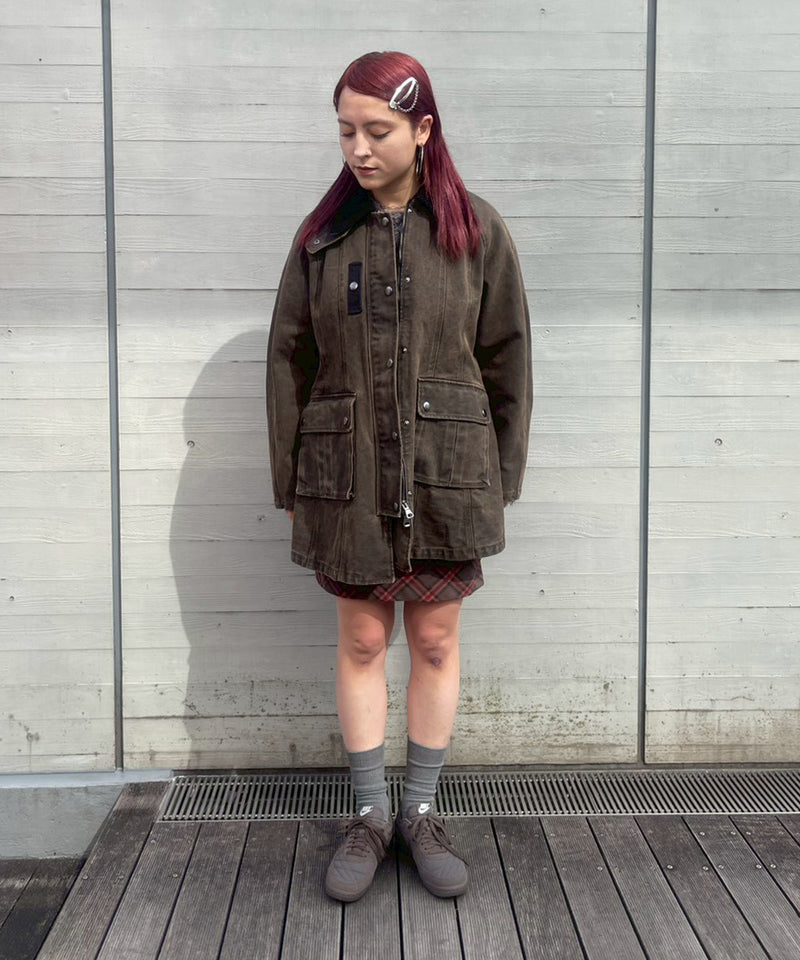 Kerri Trapez Work Jacket-Andersson Bell-Forget-me-nots Online Store