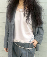 Wool Blazer Jacket-Forget-me-nots-Forget-me-nots Online Store