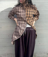Twist Check Shirts-Andersson Bell-Forget-me-nots Online Store