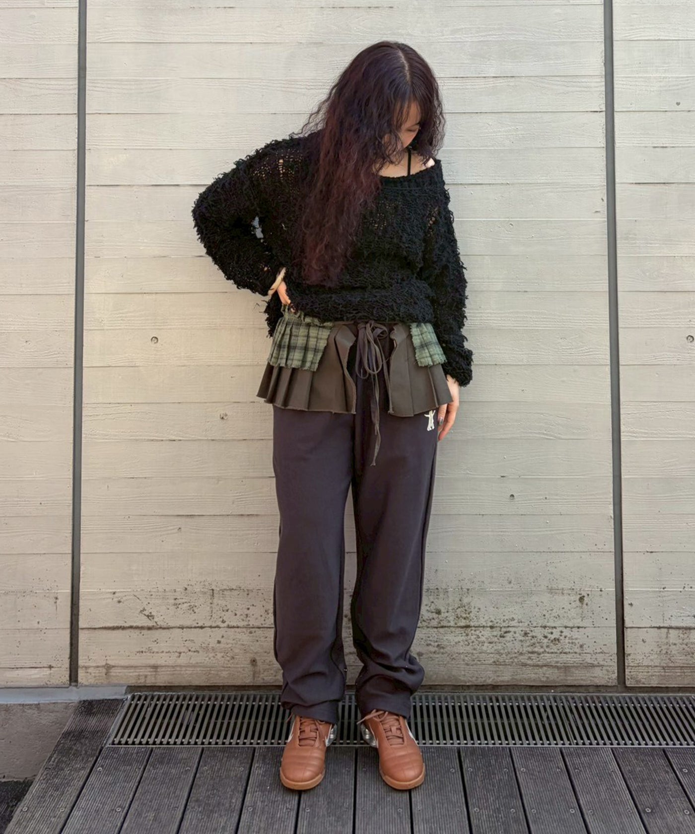 Rudder Knit Top｜パーバーズ(PERVERZE)｜Forget-me-nots Online Store