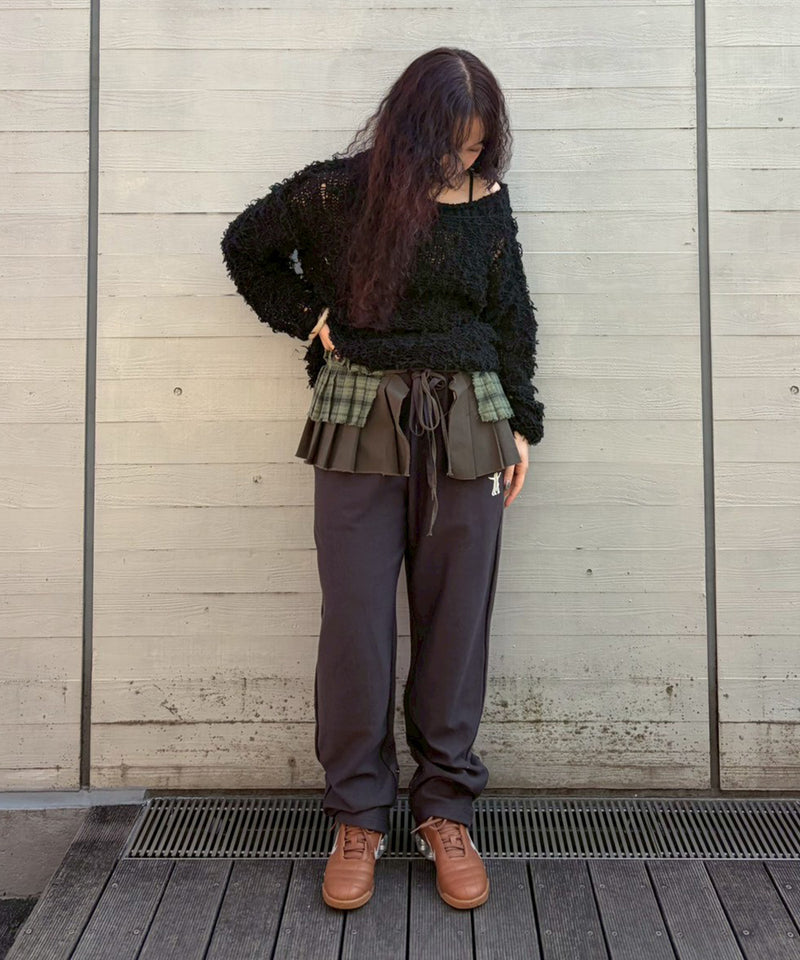 Rudder Knit Top｜パーバーズ(PERVERZE)｜Forget-me-nots Online Store